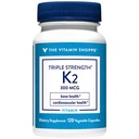 Triple Strength Vitamine K2 a" Bone Health a" 300 MCG (120 plantaardige capsules)