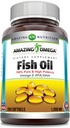 Verbazingwekkende Omega Fish Oil 1000 mg Softgels Supplement 
