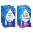 TheraTears Nachttherapie Lubricant Eyedrops for Dry Eyes, Conservative Free, Single Use Flacons, Clear, 60 Telling, 0,6 Fl Oz met TheraTears Eye Drops for Dry Eyes, 60 Telling Single-Use Vials