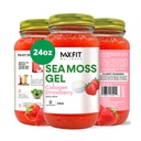 Sea Moss Gel Raw (24 smaken) 24oz Wildsrafted Gold Sea Moss Gel van Saint Lucia 