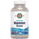 KAL Magnesium Glycinate ActivGels 315mg, volledig chelated, hoge absorptie Magnesium Supplement voor ontspanning, spier- en botondersteuning, non-GMO, glutenvrij, 60 porties, 180 Softgels