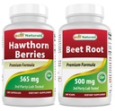 Hawthorn Berry 565 mg & Beetwortelpoeder 500 Mg