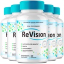 IDEAL PERFORMANCE (5 Pack) Revision Eye Supplement Pillen Advanced Vision 2.0 Eye Care Complex Vitamin Capsules Pro (300 Capsules)