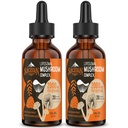 Liposomal Mushroom Complex Drops 2000 MG - 20 Biologische Paddestoelen Extracten - Advanced Liquid Formula for Immunity, Cognitive and Memory - Lions Mane Supplement, Reishi, Cordyceps, Chaga, 60 Servings