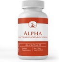 PURE ORIGINEEL INGREDIËNTEN Alpha Glycerylfosforylcholine (Alpha GPC), (100 capsules) Altijd zuiver, Geen additieven of fillers, Lab geverifieerd