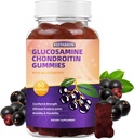 Glucosamine Chondroitin Gummies Supplement voor mannen en vrouwen 60Gummies...