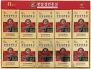 Pocheon 200g(10ea X 20g) 6Years Sliced Korean Panax Red Ginseng Roots with Honing, Saponin, Natural Immune Support
