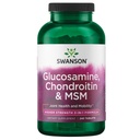 Swanson Glucosamine Chondroitin MSM (methylsulfonylmethaan) 3-in-1 Formule Joint Mobiliteit Flexibiliteit Comfort Cartilage Connective Tissue Health Support Dieetsupplement 240 tabletten (Tabs)