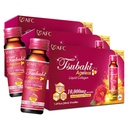 AFC Japan Tsubaki Ageless Beauty Collageen Drink uit Japan met 10.000 mg Marine Collageen Peptides + 500 mg Royal Jelly + Hyaluronic Acid + Vitamine Bs & C voor huidrevitalisatie 1.69fl.ozx10sx3