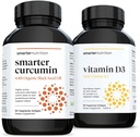 SMARTERNUTRITION Curcumine - Potentie en Absorptie + Plant-Based Vitamine D3 Immune Ondersteuning met Vegan K2 Complex