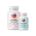 FullWell Prenatale Vitamine + DHA  Vitale voedingsstoffen . . Dieet-geformuleerde, niet-GMO, 3rd Party Tested, 30 Servers