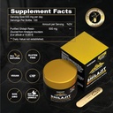 Pure Shilajit Resin 500mg - maximale sterkte Formule met 85+ Trace Minerals & Fulvic Acid for Energy and Immune Wellness - 50g (1 Pack)