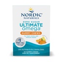 Nordic Naturals Zero Sugar Ultimate Omega Gummy Kauwgom - Tropical Fruit - 54 Gummy Kauwgom - Niet GGO - Optimale Wellness - 27 Serves