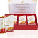 Dong Thao NAM - Biologische rode ginseng en cordyceps poeder, 6 in 1 kruidenextract, verhoogt alertheid, verhoogt energie en vermindert vermoeidheid, cafeïnevrij, verpakking van 30