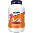 NU Voedingssupplementen, Vitamine B-50 mg, Energieproductie*, Zenuwstelselgezondheid*, 250 tabletten