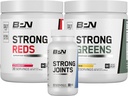 BARE PERFORMANCE NUTRITION BPN Health & Wellness Bundle, Strong Reds, Strong Greens Lemon, Strong Joints