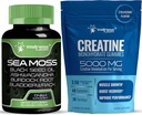 WELNESS LABSRX Irish Sea Moss Capsules - Createine Gummies 5000mg
