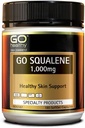 Go Healthy Go Squalene Skin Support, antioxiderende bescherming, Cholesterol niveau ondersteuning 1000mg 180 Softgel Caps