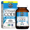 Garden of Life Vitamine Code Raw One for Men, Once Daily Multivitamine, 30 Capsules, One a Day Heren Vitaminen Plus Fruit, Veggies & Probiotics for Mens Health, Vegetarische Multivitaminen