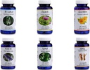 Ensemble de suppléments Hekma Center pour les fibroïdes - 100% Herbes naturelles, vitamines et suppléments alimentaires pour les fibroïdes - Pure Organic - Vegan - Fibroïde