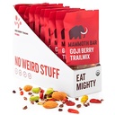 Mammoth Bar Goji Berry Trail Mix - 10 Organic Protein Bars Prebiotic Paleo Glutenvrij Egg Proteïne Vrij GGO Raw Premium Noten