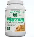 Black Magic Plant-Bron 100% Vegan Protein - Keto, Low Sugar, Dairy Free Protein - Pre/Post Workout - Peanut Butter - 20g Proteïne - 2 LB