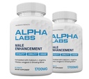Zonata (2 Pack) Alpha Labs Dieetsupplementen voor mannen, natuurlijke verbetering van de prestaties, duurzaamheid en energieniveaus, natuurlijke formule voor duurzame energie- en prestatieniveaus (120 tabletten)