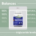 Gezonde triglyceriden - Balances triglyceride niveaus naar normaal bereik - 100% kruiden en natuurlijk
