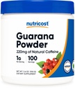 Nutricost Guarana Extract Poeder 100 Gram per fles - Natuurlijke Braziliaanse kruiden Cafeïne Energizer Supplement
