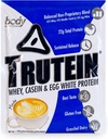 Body Nutrition Trutein Hoog Proteïnepoeder: 45% Wei, 45% Caseïne, 10% Egg White, Glutenvrij, Laag Natrium, Gras Fed Wei Proteïne Poeder, Gym Supplement & Breakfast Shake, Mocha, 34g Monster