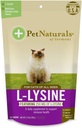Pet Naturals of Vermont L-Lysine 60 Fun-Shaped Kauwen voor Katten - 3 pack