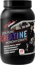 GMU SPORT - 100% Pure Creatine Monohydraat poeder voor mannen en vrouwen - Pure Creatine Powder voor spiergroei, verbeterde prestaties en verhoogde sterkte- Creatine supplement - Unflavored