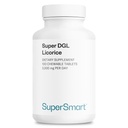 Supersmart - DGL 3,000 mg Per Day - Gut Health - Extract of Liquorice Root for Gastrointestinal Health | Non-GMO & Gluten Free - 100 Chewable Tablets