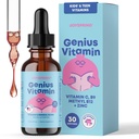 JoySpring Kids B Complexe vitamine B Complex Liquid Drops met vlierbessen, zink en vitamine C 