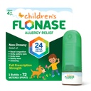 Flonase kinderen Allergie Relief Neusspray, 24-uurs Niet-Drowsy Multi-Symptoom Relief 72 Sprays
