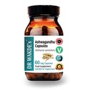 DR WAKDE'S Ashwagandha Capsules (Indian Ginseng, Withania somnifera, 60 Veg Caps, Plant Based Supplement, Ayurvedic Herb, All Natural, Vegan)