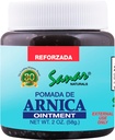 Sanar Naturals Arnica Dark Zalf Relief, 2 oz - Snelle actie voor gezamenlijke, rug, nek, knie, hand, voet en meer, Reisgrootte