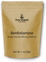 PURE ORIGINEEL INGREDIËNTEN Benfotiamine (1 oz) Altijd zuiver, geen fillers of additieven