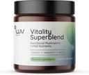 LUV gezondheid vitaliteit Superblend: paddo supplement - Superfood poeder met cacao, Lion
