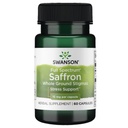 Swanson Full Spectrum Safran (Whole Ground Stigmas)-Herbal Supplement Promotion de l'humeur naturelle Support et gestion du stress - Supplément Safran espagnol biologique-(60 Capsules Veggie, 15mg Chacun)