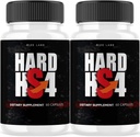 rize labs Hard HS4 Capsules, Hard HS4 for Men's Health, Hard HS4 Extra Strength Pills, Hard HS4 Male Support for Overall Performance, Hard HS4 Maximum Formula Reviews (120 Capsules) (Pack of 2)