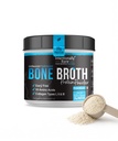 Intensively Bare Bone Broth Protein Powder Unflavored - Grass Fed Protein Powder with Multi Collageen Peptides Type 1 2 and 3 - Dairy Free Bone Broth Powder for Skin, Gut and Joint - 20 Servings