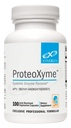 XYMOGEN ProteoXyme - Pancreatrische enzymen, Serrapeptase, Rutin, Papain & Bromelain - Ontworpen ter ondersteuning van weefselintegriteit en gezonde immuunsysteembalans (100 zuur-resistant Capsules)
