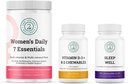 Vrouwendag 7 Essentials, Vitamine D3 + K2 Kauwtabletten & Slaap goed bundel