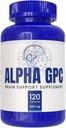 Alpha GPC Supplement, 120 Capsules, 850mg Servings, Brain Support Aid that supports Focus, Memory, and Energy, Made in The USA
