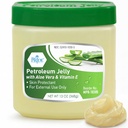 MED PRIDE Petroleum Jelly 13 Oz Tub met Aloë Vera Medicine en vitamine E voor droge huid, huiduitslag, brandwonden, gehakte lippen, luieruitslag