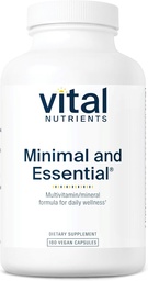 Vitale voedingsstoffen Minimal en essentiële multivitamine 