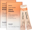 Hanskin Aqua Elastin Acide Hyaluronique Packs en poudre pour les cheveux, la peau, les rides et les ongles. Biotine, vitamine C, acide Hyaluronique.