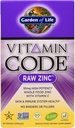 Garden of Life, Vitamin Code, Raw Zink, 60 Veggie Caps