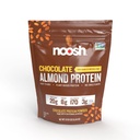 NOOSH Plant Based Amandel Proteïne Poeder Chocolade 43 Gram - Vegan Proteïne Poeder, Alle natuurlijke ingrediënten, Non-GMO, Glutenvrij, Kosjer, Pindavrij, Sojavrij, Melkvrij (chocolade)